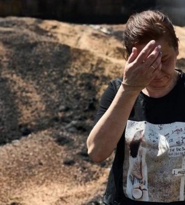 Одеська ОВА показала спалене ракетами зерно