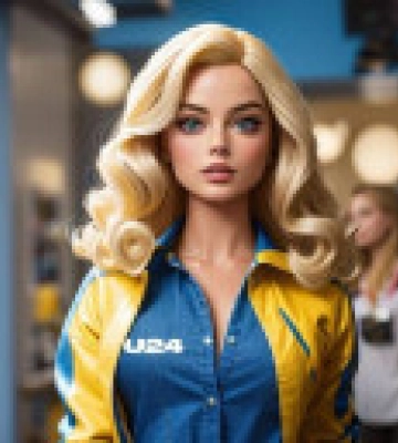 Який би вигляд мала Barbie на прем’єрі фільму в Україні? Штучний інтелект згенерував синьо-жовтий аутфіт