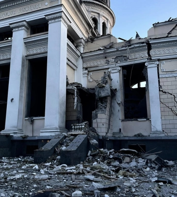 Ракетна атака на Одесу: Зруйновано Преображенський собор