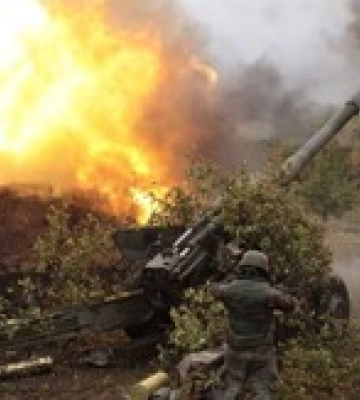 Российские войска ударили по Никополю из тяжелой артиллерии, есть разрушение