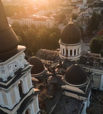Пошкоджено історичний центр Одеси — росія атакувала пам’ятку під захистом ЮНЕСКО, фото та відео