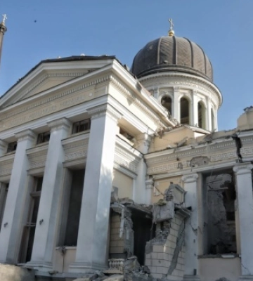 Одеса: російські ракети знову руйнують православні храми