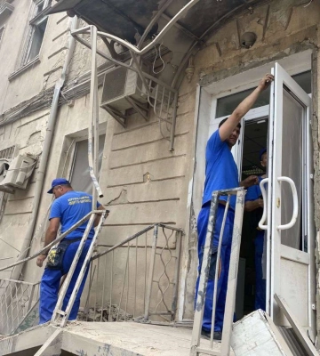 Понад 40 будівель в Одесі понівечено нічним ракетним обстрілом росіян