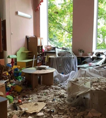 В Одессе повреждено более 40 зданий - мэрия