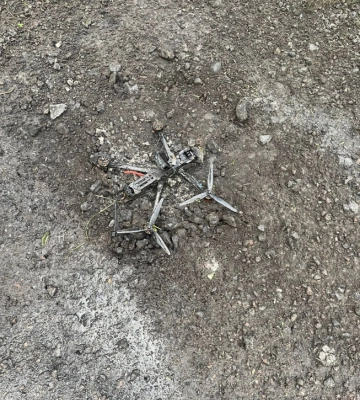 На Харківщині прикордонники знищили дрон-камікадзе