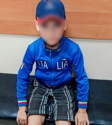 В Запорожье 13-летняя девочка и полиция спасли 6-летнего мальчика от матери