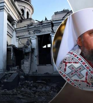 «Благословення Гундяєва — то прокляття». Митрополит Епіфаній жорстко прокоментував руйнування собору в Одесі