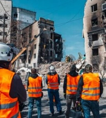 Контракт на відбудову будинку для переселенців отримала фірма, пов’язана із заступником голови ОП Шурмою. ФОТО