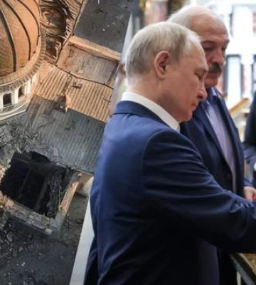 После удара по собору в Одессе: Путин и Лукашенко решили поставить свечу в церкви