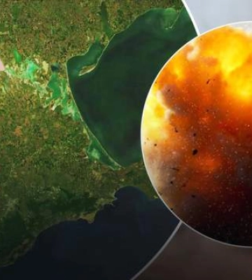 У Криму знову &quot;гаряча ніч&quot;: місцеві бачили безпілотники, одразу у кількох містах чули вибухи