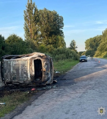 На Хмельниччині поліцейські затримали водія, що спричинив ДТП із чотирма загиблими