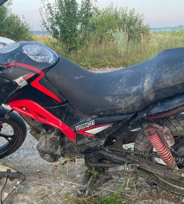 На Волині п&amp;#039;яний підліток сів за кермо мотоциклу та спричинив ДТП
