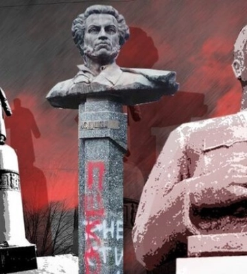 У Полтаві демонтують пам&#039;ятники Зигіну, Ватутіну та Пушкіну