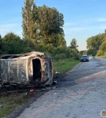 У аварії на Хмельниччині загинула сім’я, причетного до ДТП водія затримали