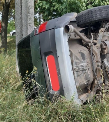 У Сумах патрульні склали два протоколи на нетверезого водія, який вчинив ДТП