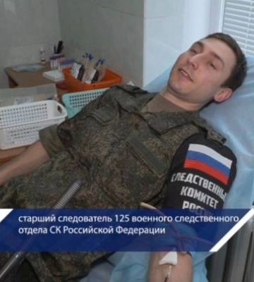В Мелитополе российских военных из элитных подразделений гонят сдавать кровь (фото, видео)