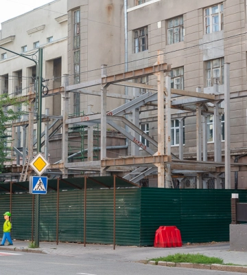 Мер зупинив будівництво біля пам’ятки архітектури у середмісті Харкова