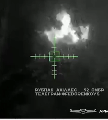 Ночью харьковская 92 ОМБр ликвидировала танк врага за 2,2 млн долларов (видео)
