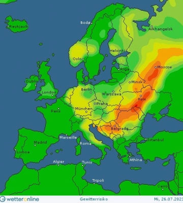 Погода сьогодні буде спекотною в одних областях і прохолодною в інших
