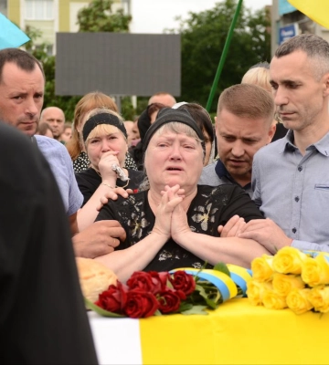 Рівне плаче за захисником, який пішов на війну, щоб захистити дітей