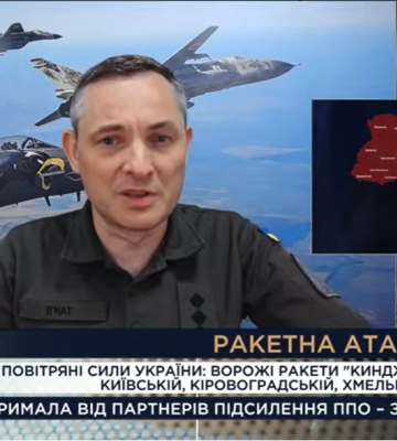 Є інформація про збиття крилатих ракет на Київщині, Харківщині та в Дніпрі – Ігнат