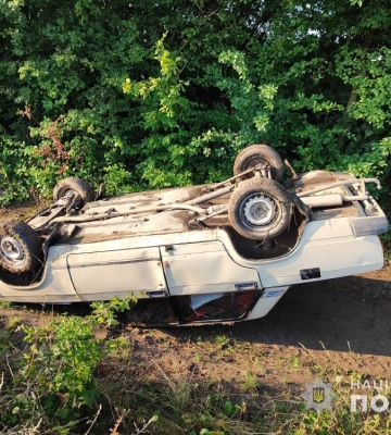 Викрав автомобіль у військовослужбовця та втрапив на ньому у ДТП: на Вінниччині затримано злодія