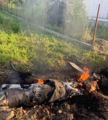 Повітряна тривога на Дніпропетровщині закінчилася збиттям ракети