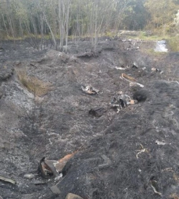 Повітряна тривога на Дніпропетровщині закінчилася збиттям ракети