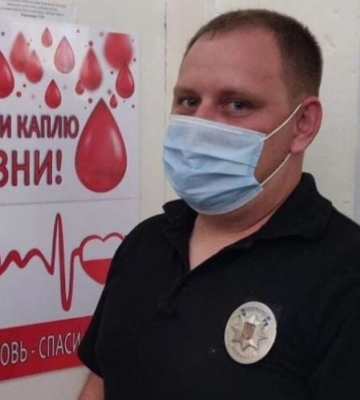 В Мелитополе “черную метку” получил еще один бывший украинский полицейский 