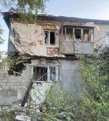 Практично всю ніч ворог обстрілював Нікопольщину, є руйнування, - голова Дніпропетровської ОВА. ФОТО