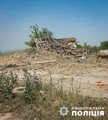 російські військові вкотре обстріляли населені пункти Запорізької області