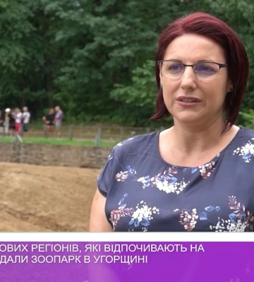 Діти з прифронтових регіонів, які відпочивають на Закарпатті, відвідали зоопарк в Угорщині (відео)