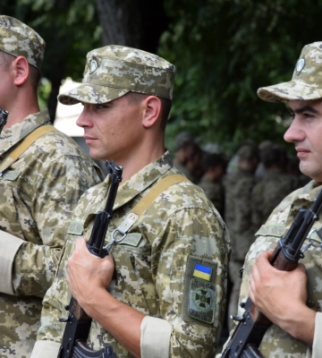 У Луцьку волинські прикордонники склали військову присягу