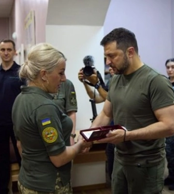 Зеленський відвідав Очаків і зустрівся з медиками