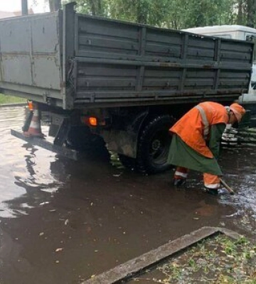 Нічна негода у Запоріжжі: повалені дерева, обірвані електричні дроти. ФОТОрепортаж