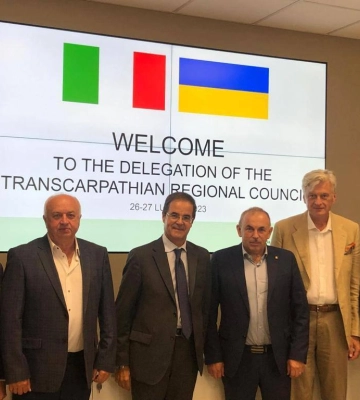 Закарпатська облрада може отримати нового партнера в італійському регіоні Умбрія