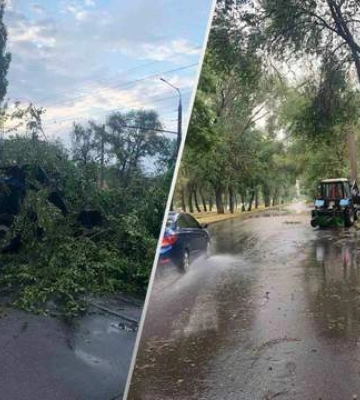 У Запоріжжі внаслідок негоди знеструмлено тисячі споживачів