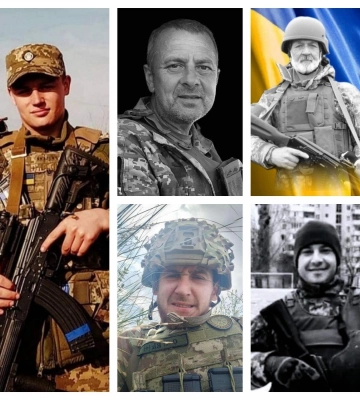 На Рівненщині провели в останню дорогу п’ять Героїв