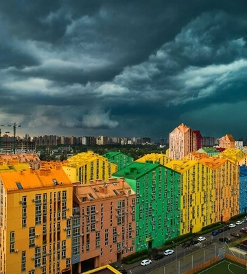 У Києві цієї ночі прогнозують грозу