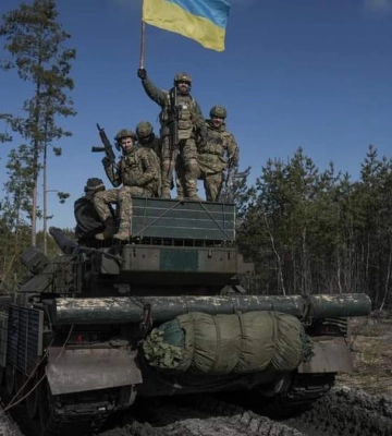 Сили оборони продовжують контрнаступ на сході та відбивають атаки окупантів на півдні України, за добу було 23 бойові зіткнення