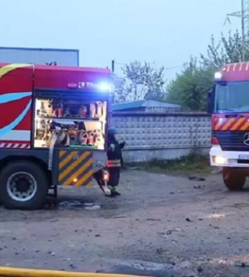 Россияне попали в многоэтажку в Днепре