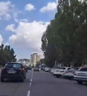 В оккупированном Мелитополе российские туристы создают пробки на дорогах (фото, видео)