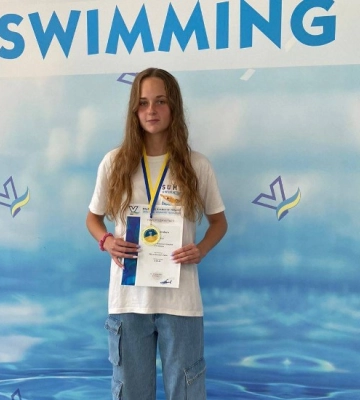 Сумчанка стала чемпіонкою України з плавання