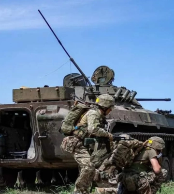 За последние 48 часов в двух секторах на юге Украины усилились боевые действия – разведка Британии.
