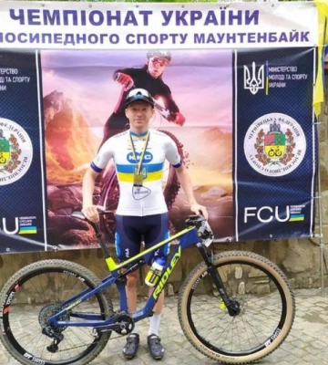 За два дні чемпіонату із маунтенбайку рівненський спортсмен виборов два золота