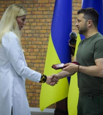 Львів&#039;янка отримала звання Заслуженого лікаря України. Президент вручив нагороду
