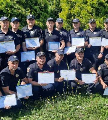 Служитимуть у громадах на Поліссі 14 поліцейських офіцерів, яких навчали у Харкові