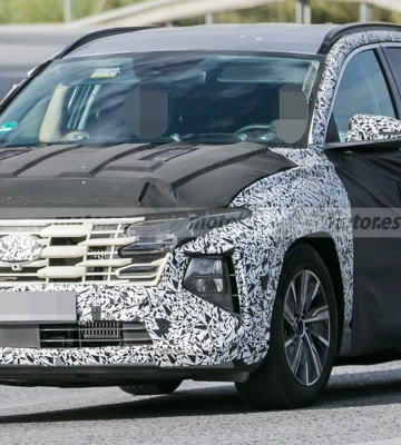 Оновлений Hyundai Tucson 2024 знову з’явився на тестах