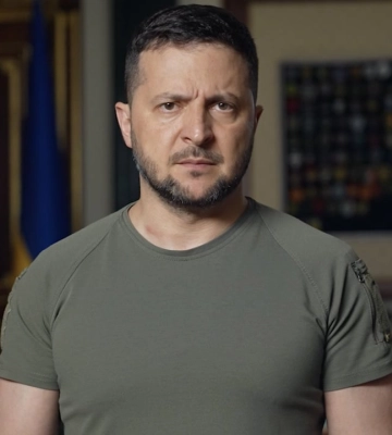Зеленський на Бахмутському фронті привітав українських воїнів СЗГ із професійним святом