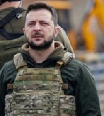 Зеленський відвідав передові позиції воїнів на Бахмутському напрямку